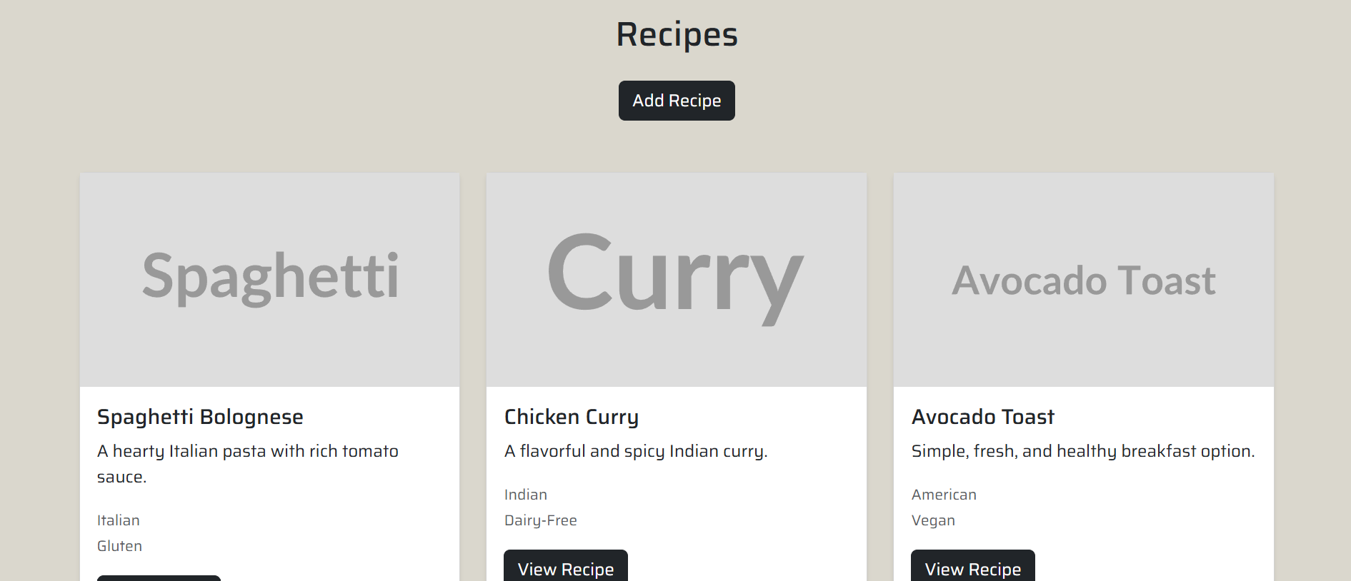 Pantry Pals Recipe Page