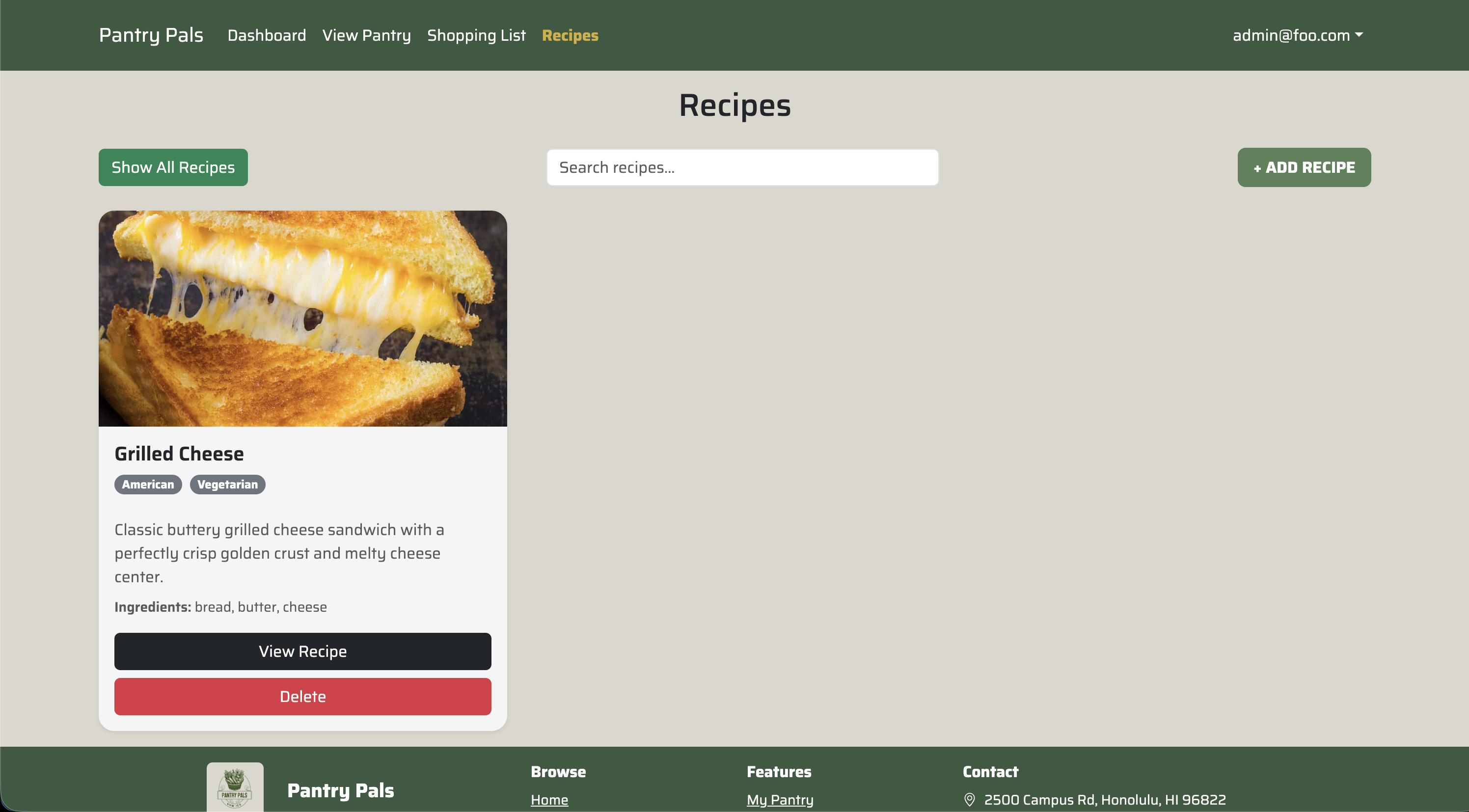 Pantry App Recipes I Can Make